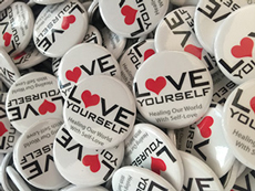 Love Yourself Project Pins