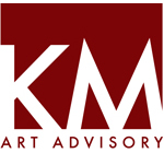 Logo for KM Art Advisory - Kimberly Marrero
