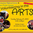 Image advertising LYP event Volunteering in the Arts 2015, New York City